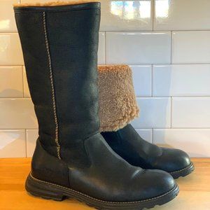 Ugg Brooks Boots Waterproof Leather Shearling